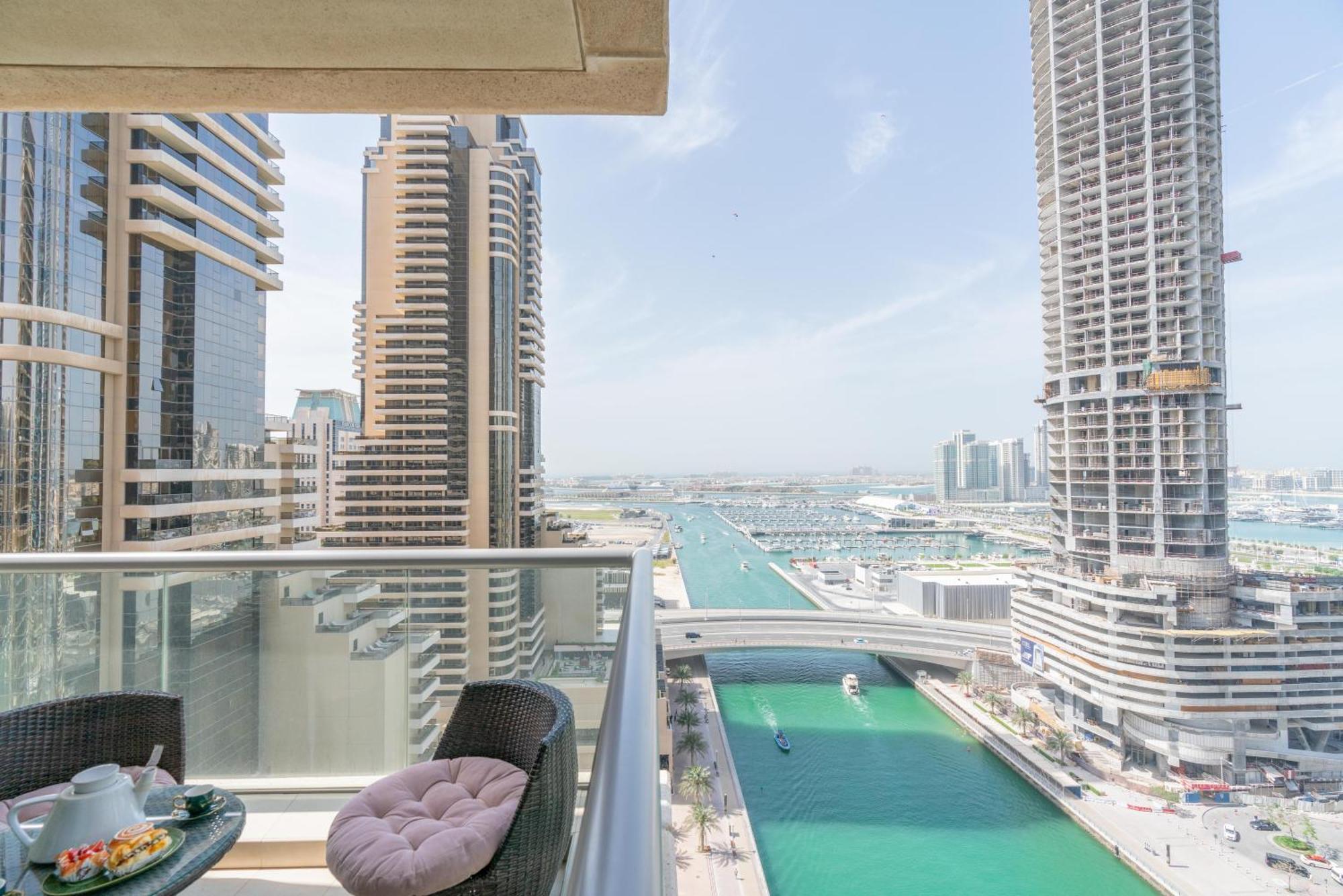 Apartmán Vacay Lettings -2 Bed Iris Blue Dubai Marina Exteriér fotografie