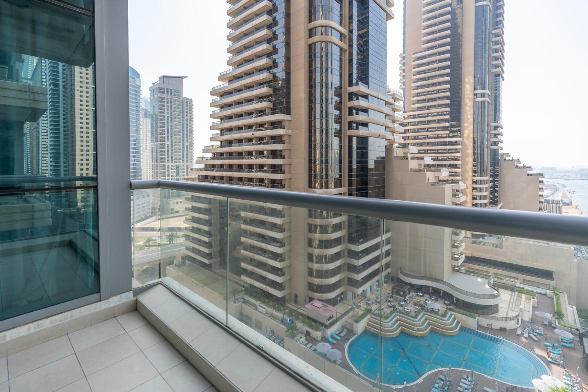 Apartmán Vacay Lettings -2 Bed Iris Blue Dubai Marina Exteriér fotografie