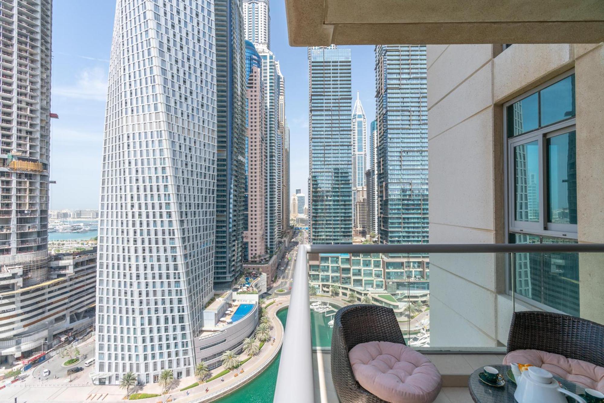 Apartmán Vacay Lettings -2 Bed Iris Blue Dubai Marina Exteriér fotografie