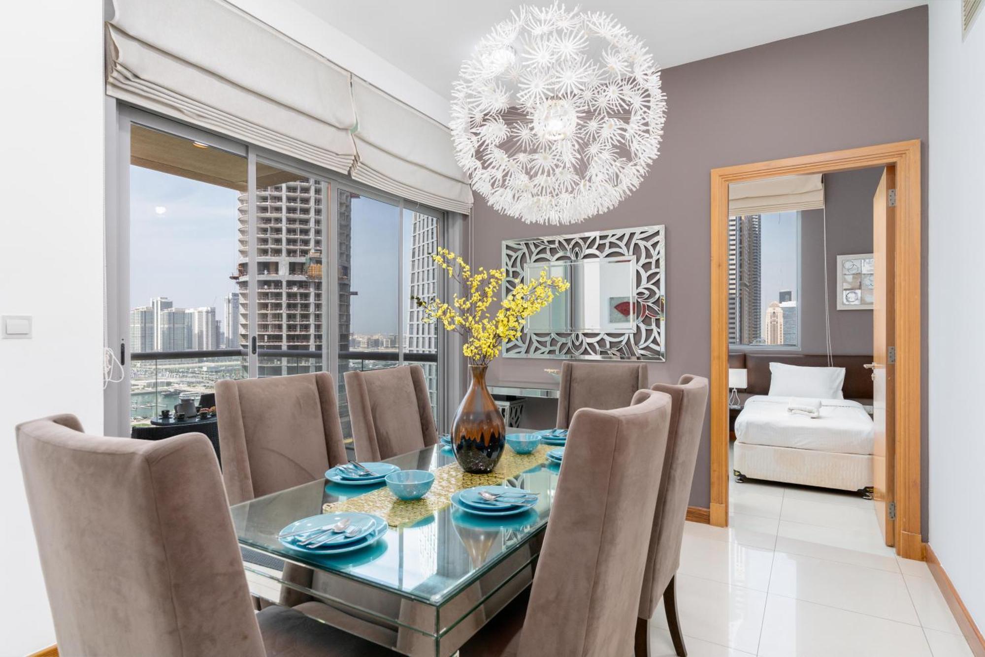 Apartmán Vacay Lettings -2 Bed Iris Blue Dubai Marina Exteriér fotografie